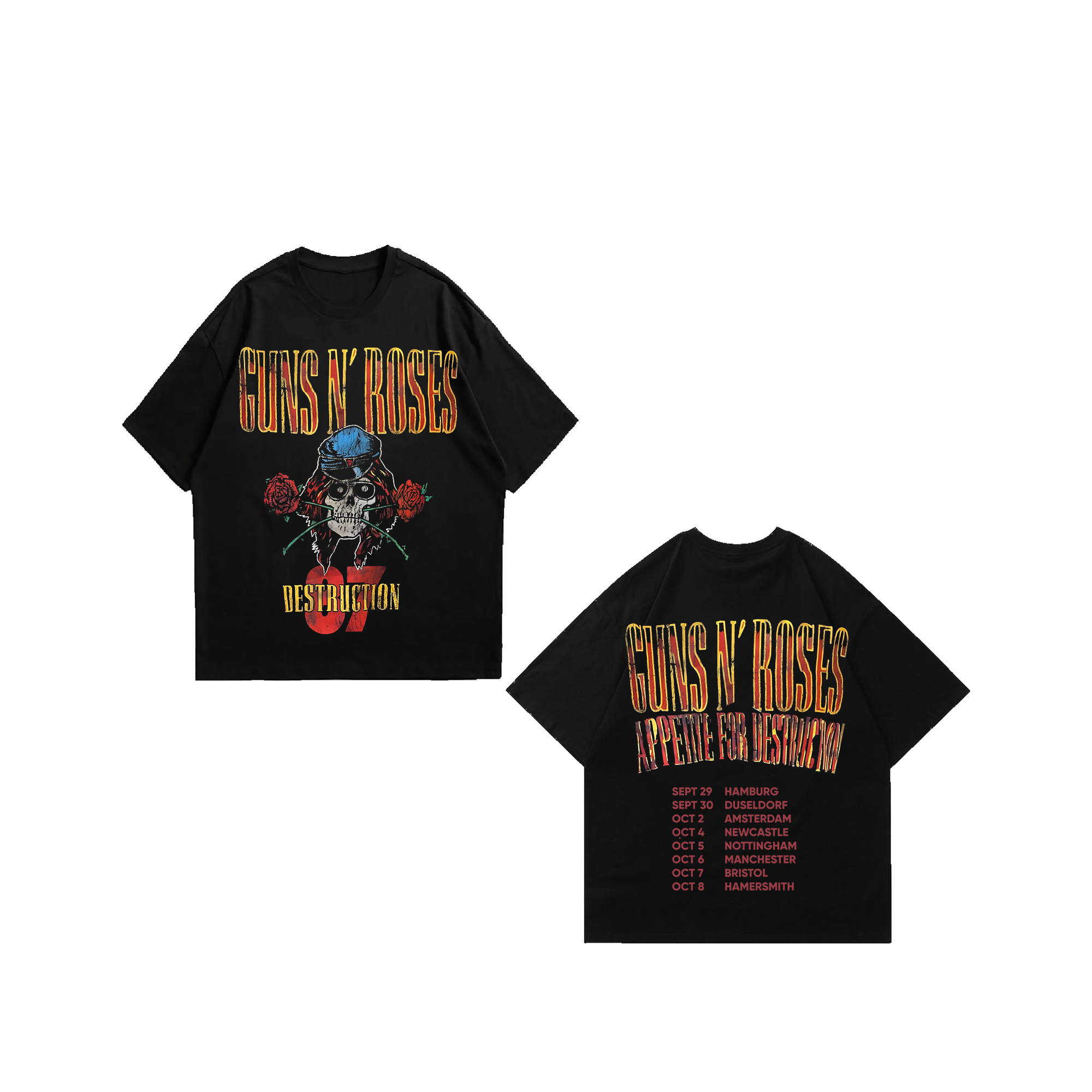 GUN N ROSES TEE