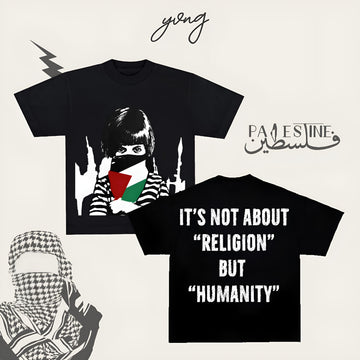 PALESTINE YVNG SPECIAL OVERSIZE & DROP SHOULDER T-SHIRT