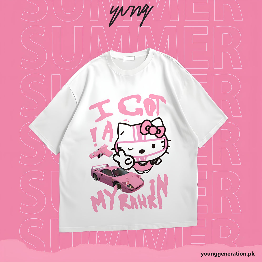 GLOCK IN MY RAWRI  T-SHIRT