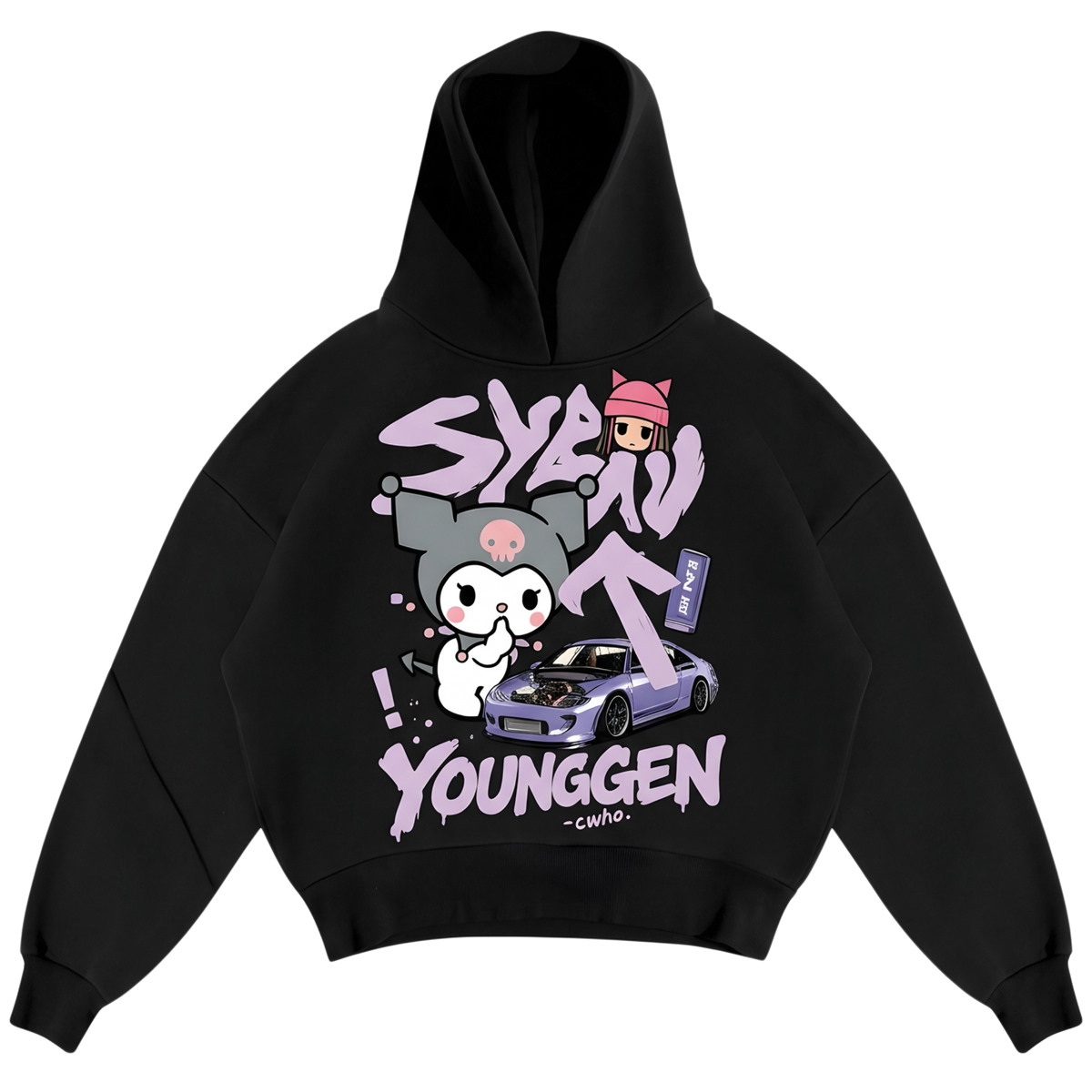 SYBAU BOXY FIT HOODIE