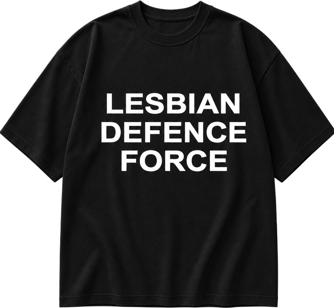 LESBIAN DEFENCE FORCE TEE