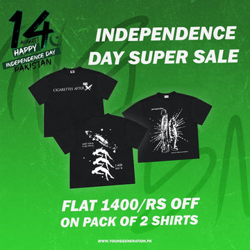 PACK OF 2 BOXY FIT SHIRTS CAS & DESTROY LONELY