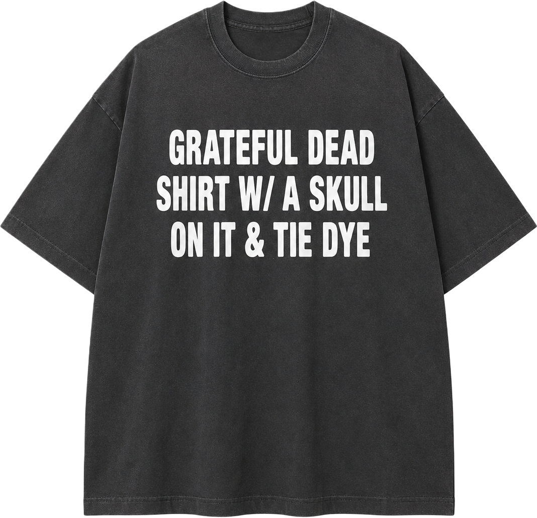 GRATEFUL DEAD SKELETON TEE