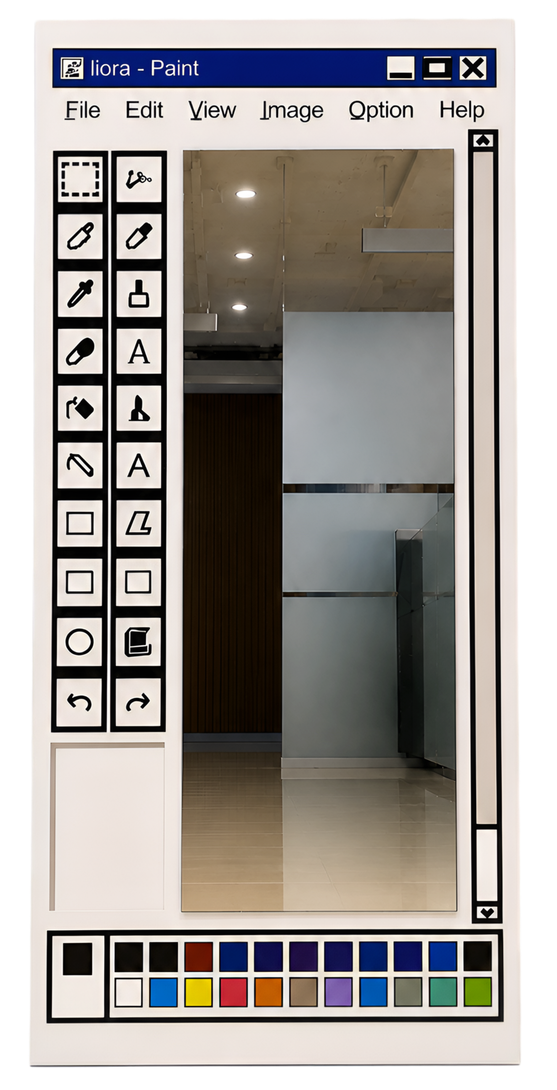 LIORA MS PAINT MIRROR