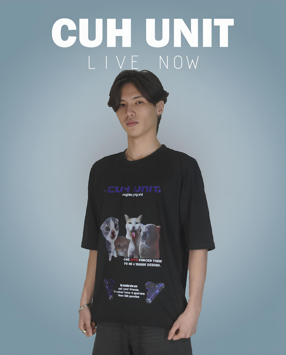 SLAUGHTER GANG T-SHIRT MEDIUM OVERSIZE