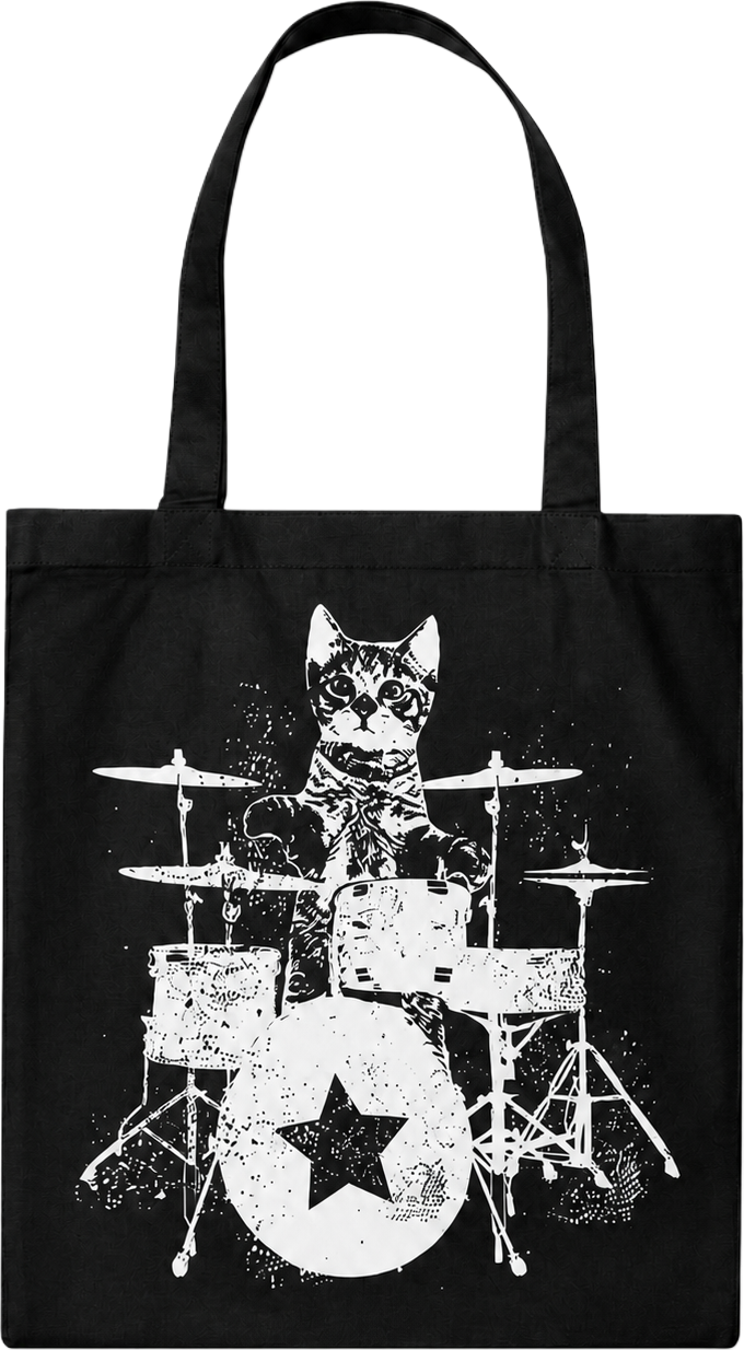 MEOWTALLICA TOTE BAG