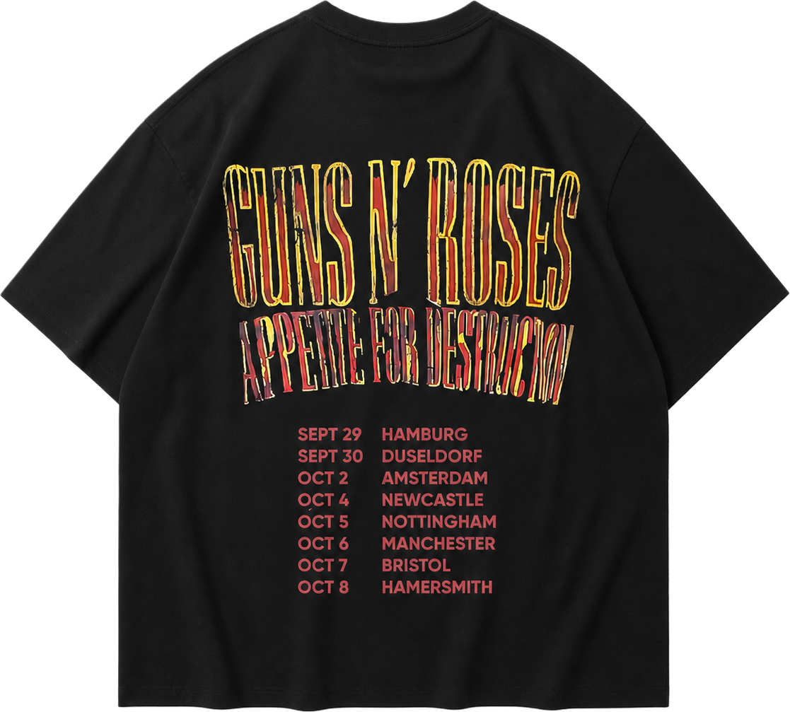 GUN N ROSES TEE