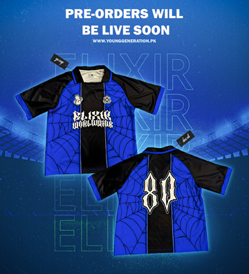 YVNG SPECIAL SPIDY JERSEY BLUE