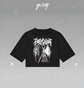 VINTAGE GOTHIC CROP TOP