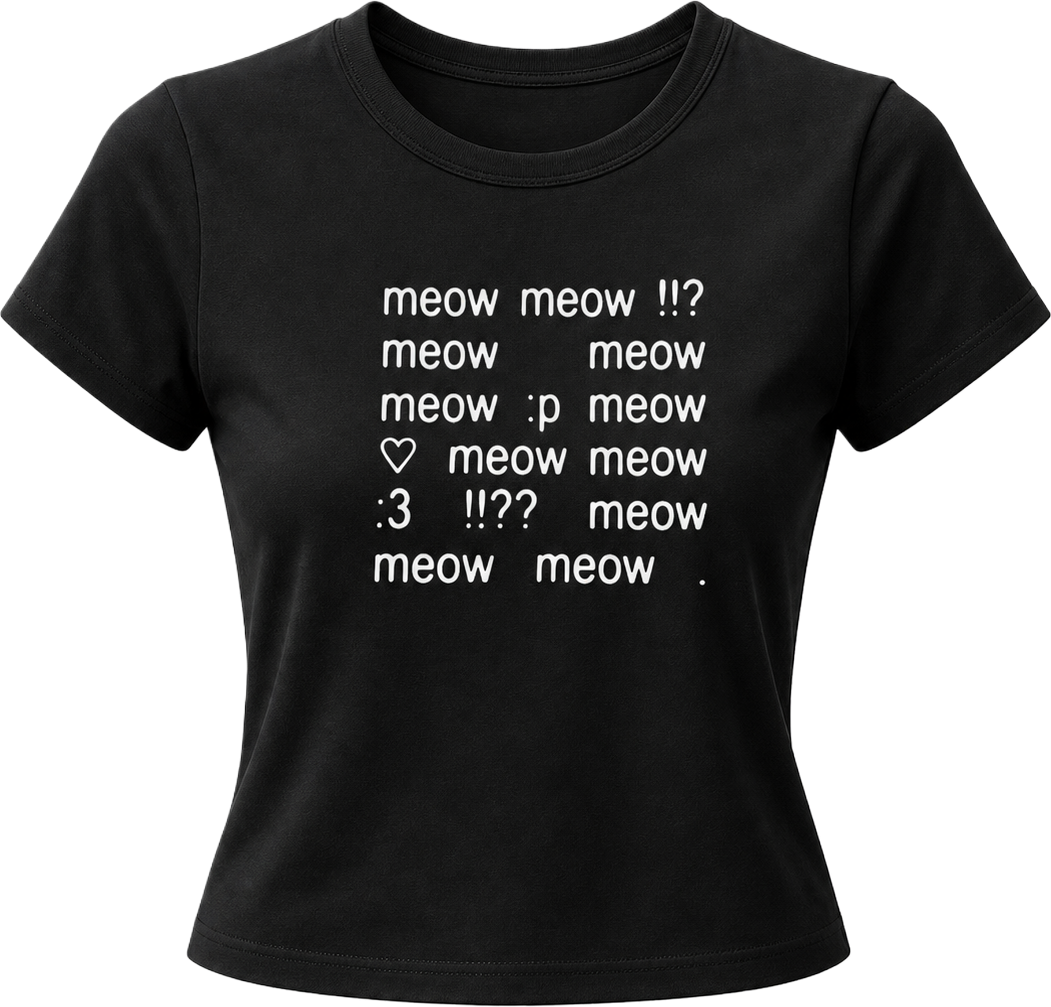 MEOW BABY TEE