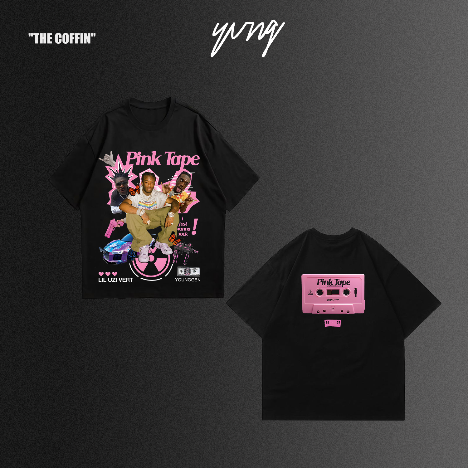 PINK TAPE T-SHIRT