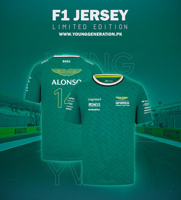F1 JERSEY GREEN