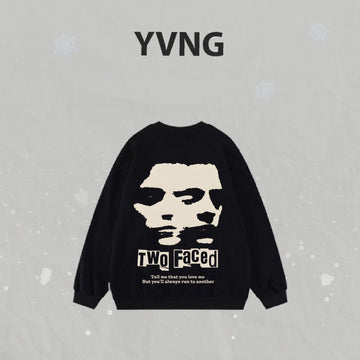 TWO FACE SWEAT SHIRT