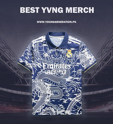 BLUE DRAGON REAL MADRID TSHIRT