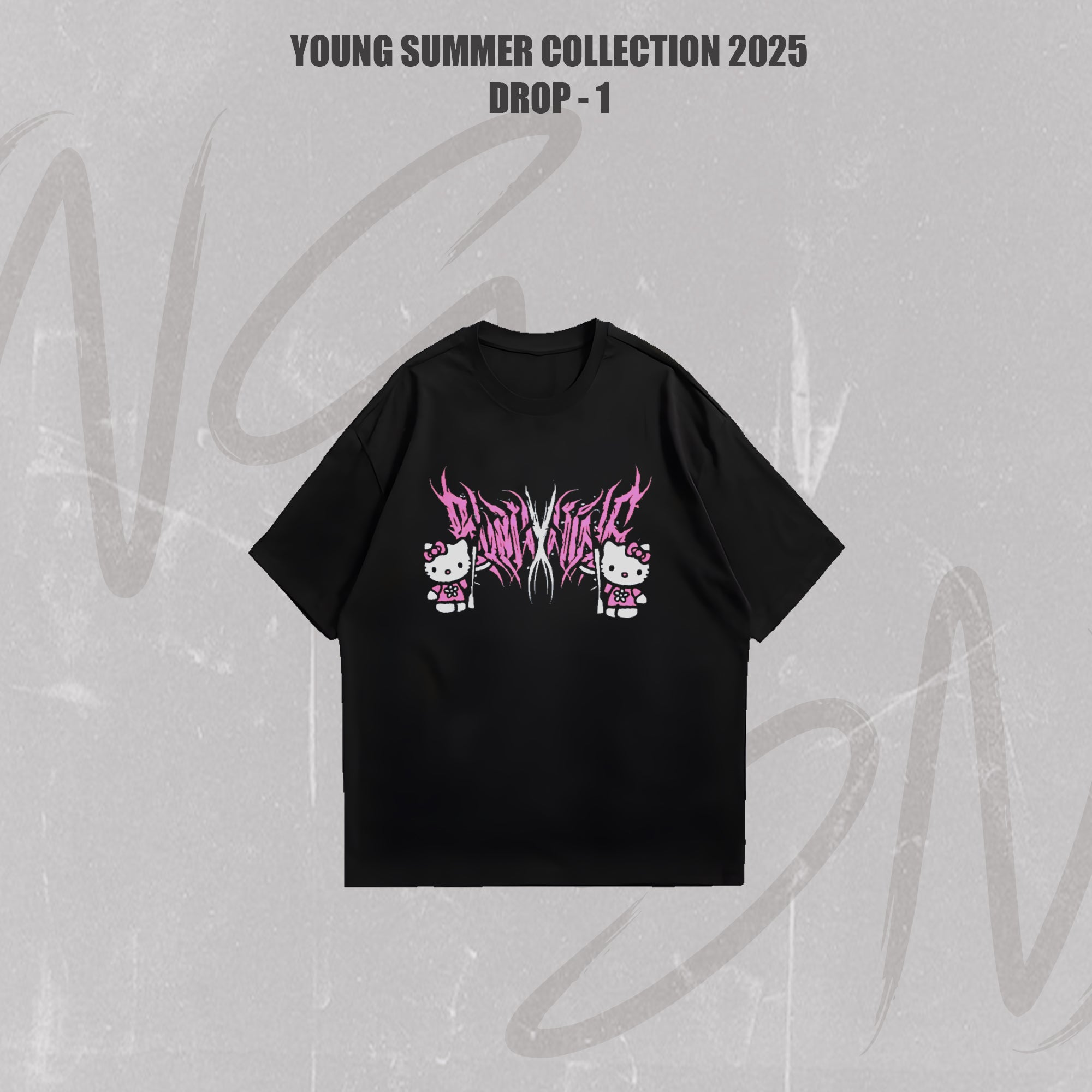 HELLO KITTY  T-SHIRT
