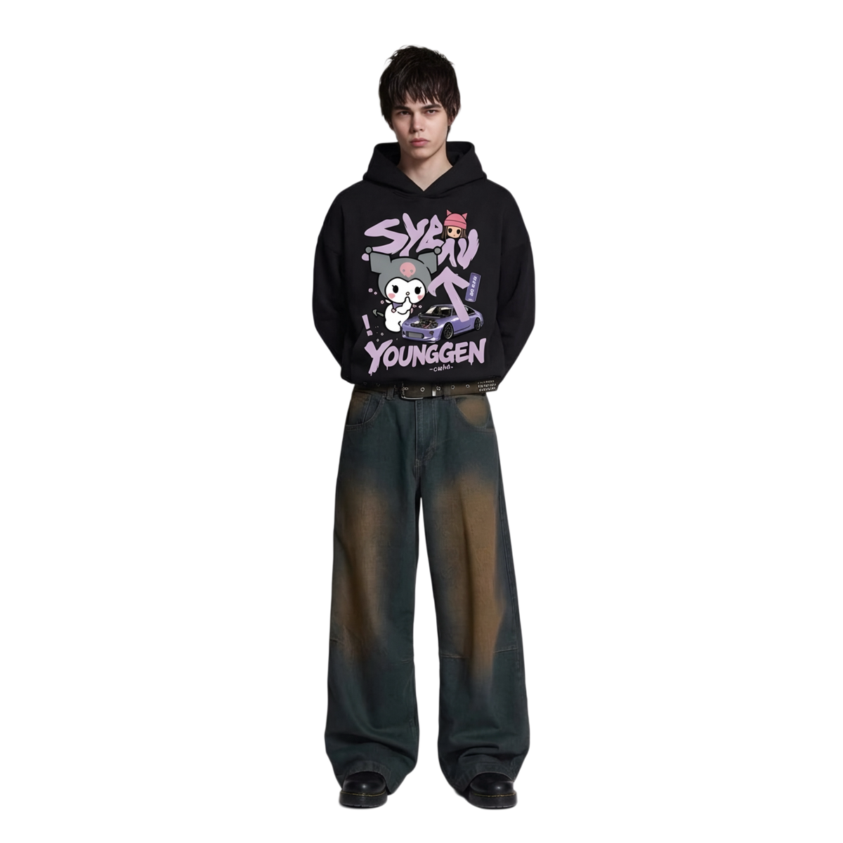 SYBAU BOXY FIT HOODIE
