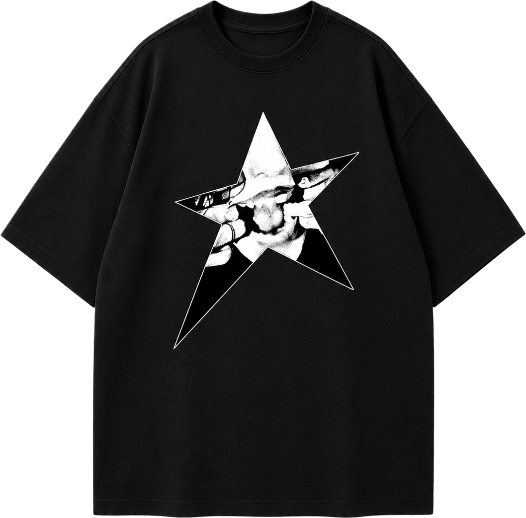 GIRL WITH STARS T-SHIRT