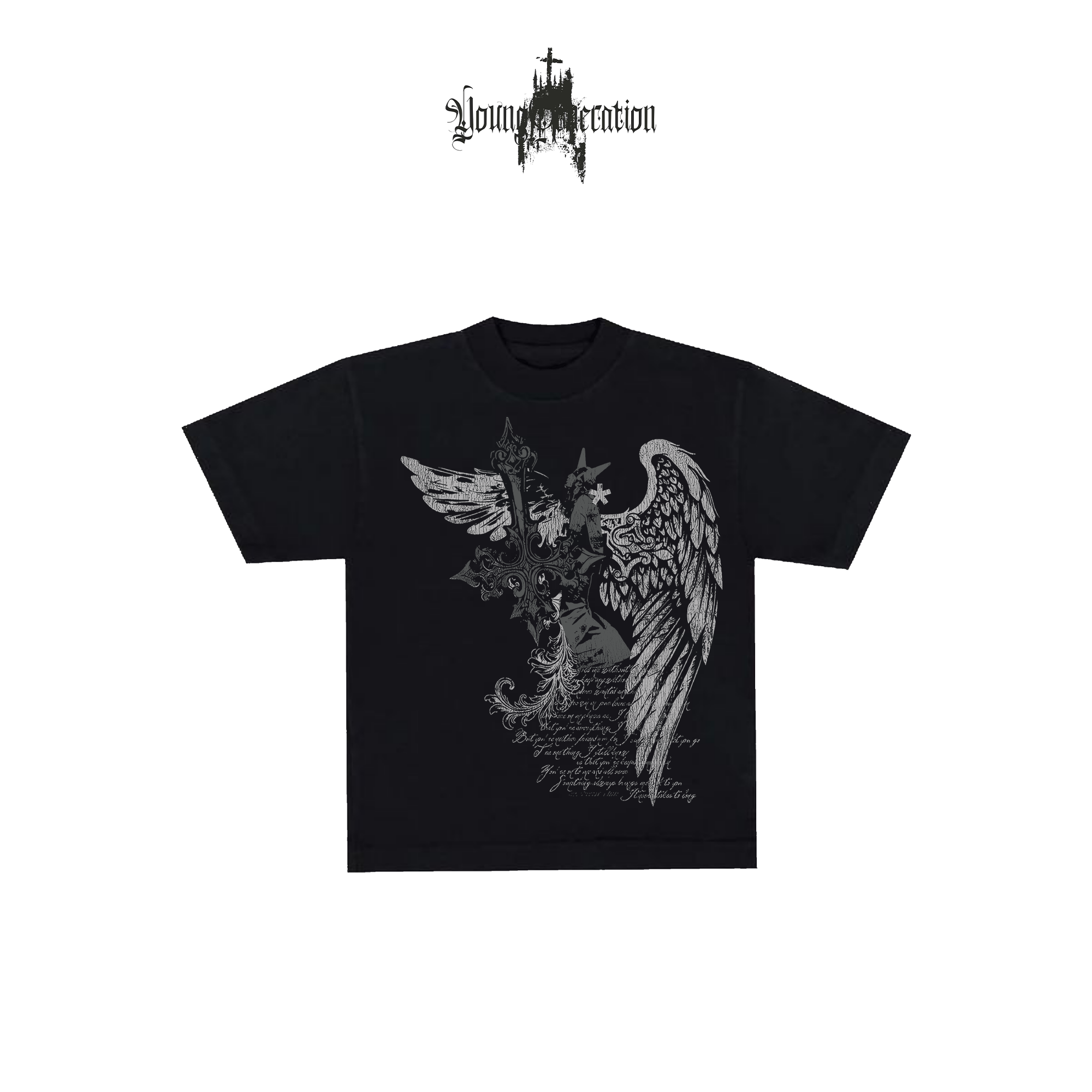 Guardian Cyber-Gothic Graphic Tee