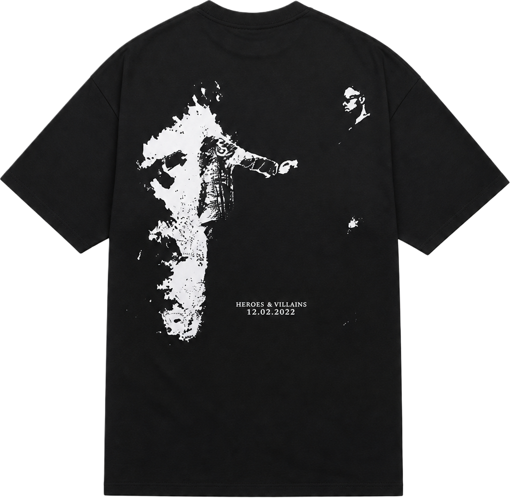 HEROES AND VILLAINS OVERSIZE & DROP SHOULDER