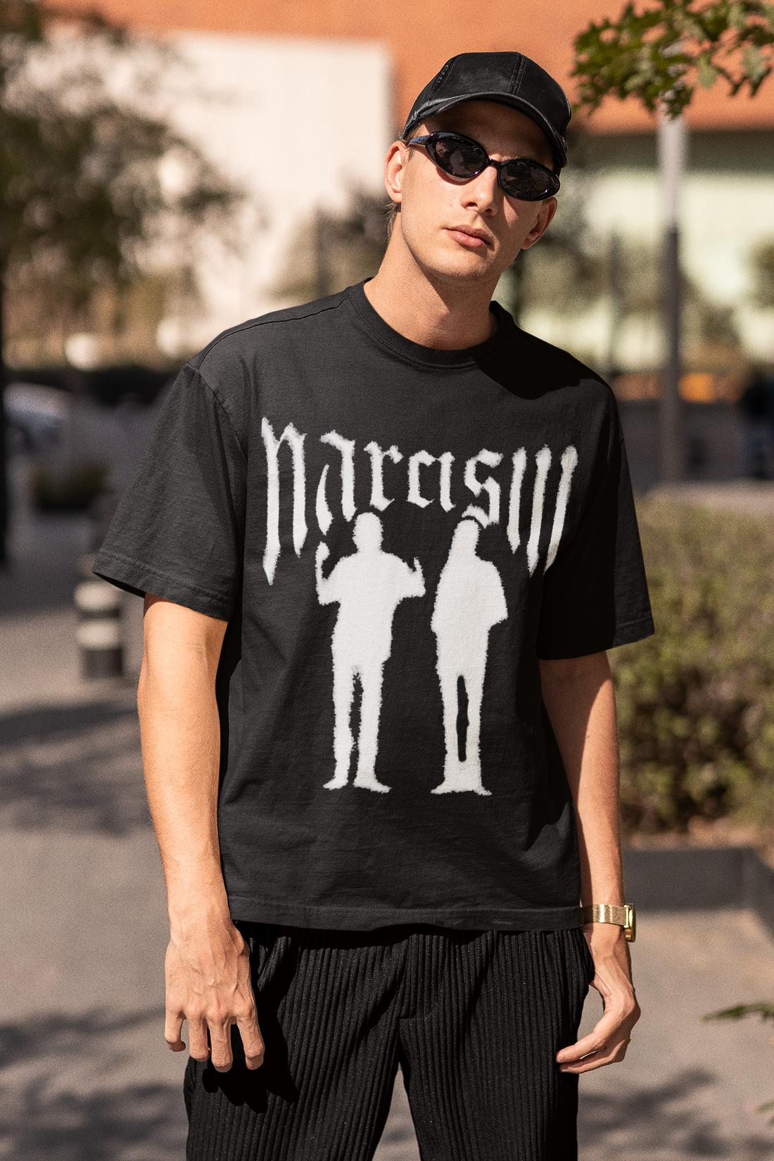 NARCISM OVERSIZE & DROP SHOULDER T-SHIRT