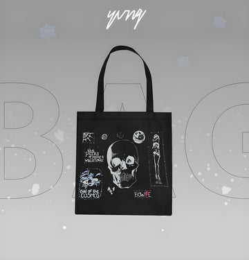 GOTHIC SKELETON TOTE BAG