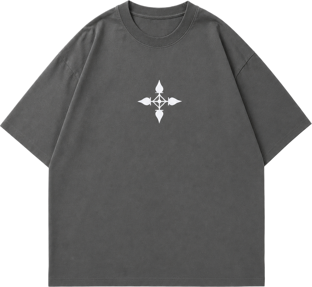 Dark Charisma Spider Streetwear Shirt Grey