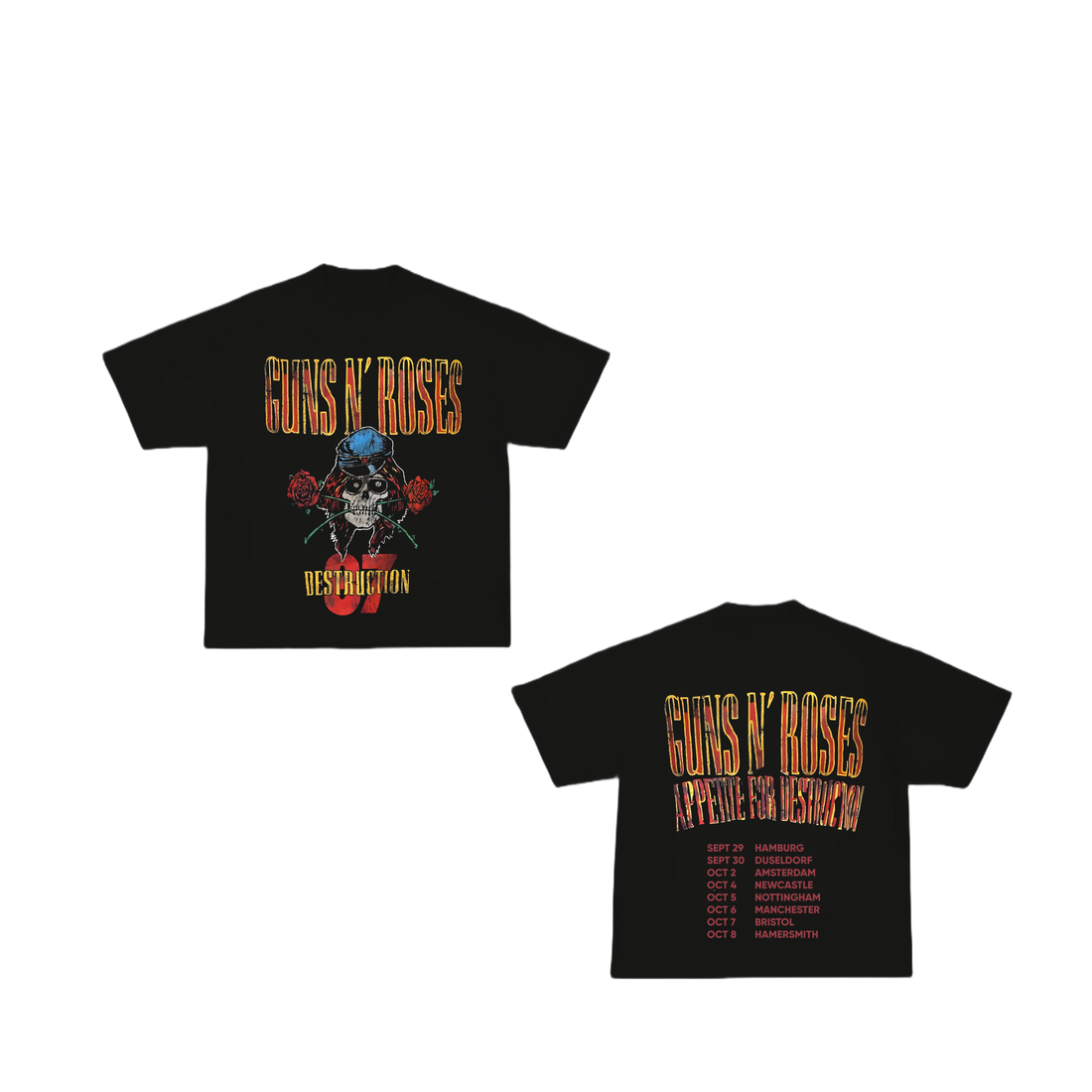 GUN N ROSES TEE