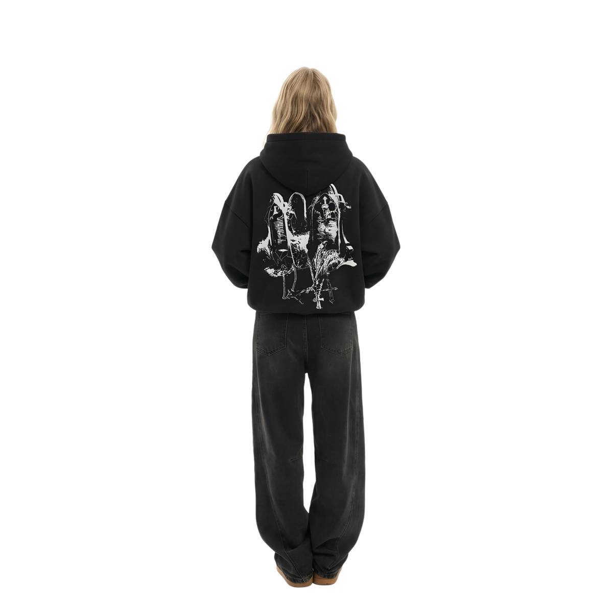 NIOR ANGEL BOXY FIT HOODIE