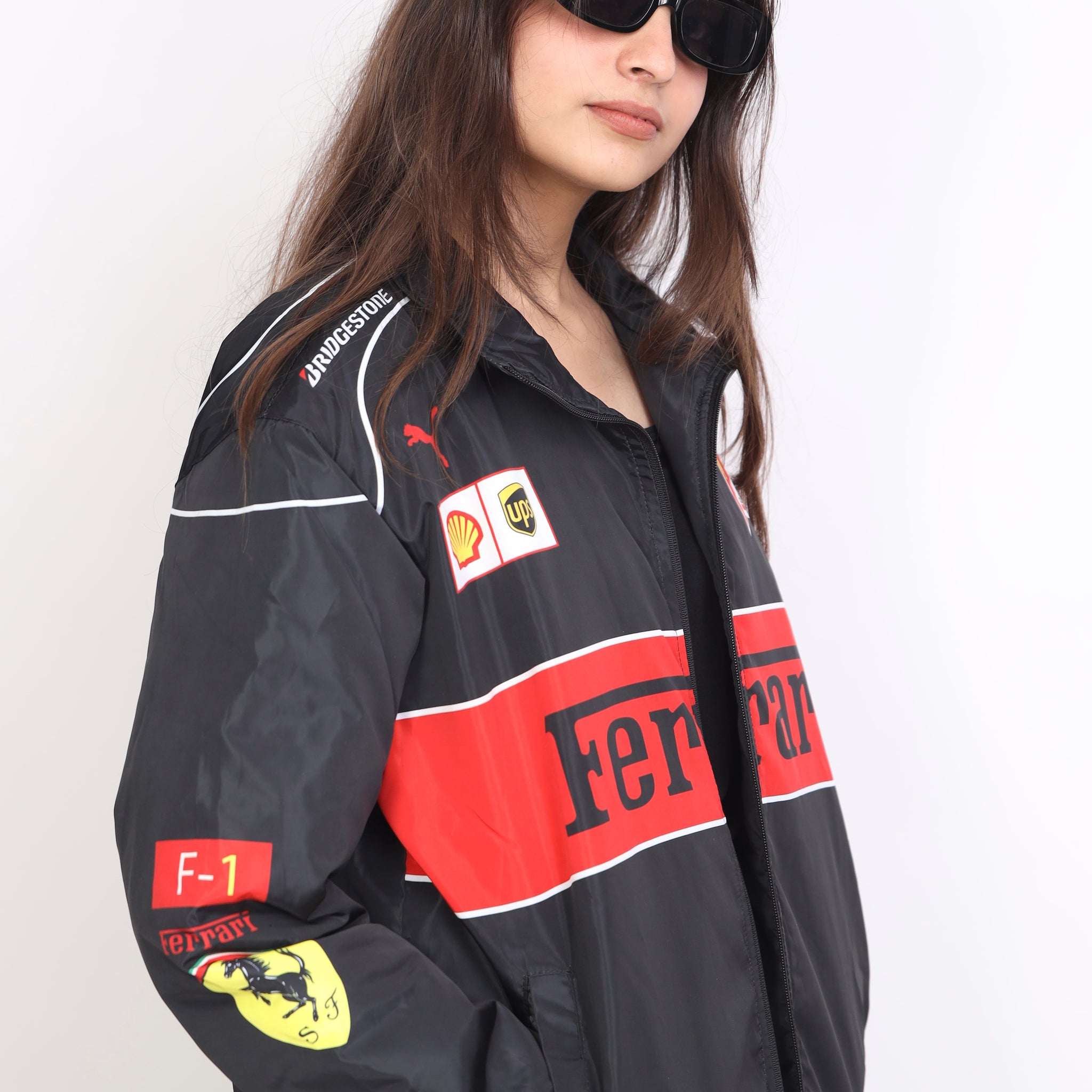 FERRARI F1 BAGGY FIT BLACK