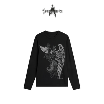 Guardian Cyber-Gothic Graphic Longsleeve
