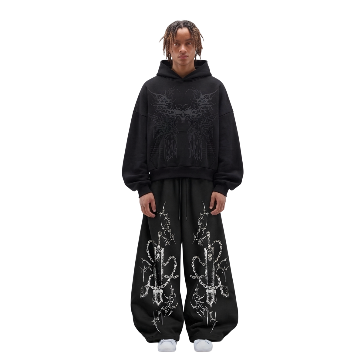FALLEN ANGEL BOXY FIT HOODIE