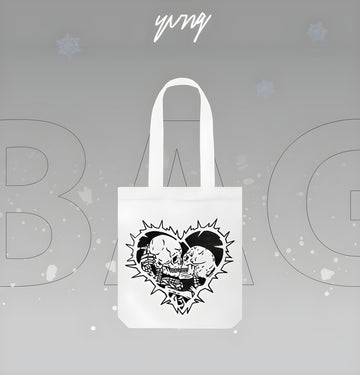 LOVER SKELETONS TOTE BAG