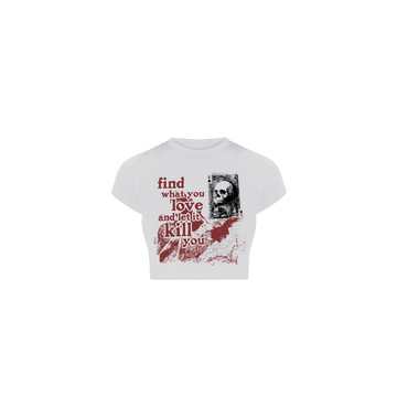 Lethal Love Skull  baby Tee