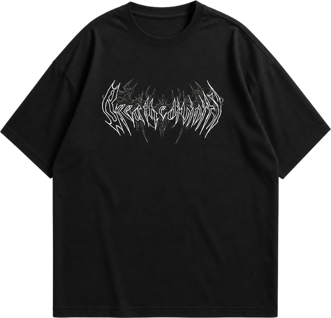 WHITE BONE SPLITTER T-SHIRT