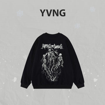 SKELETON WINGS SWEAT SHIRT