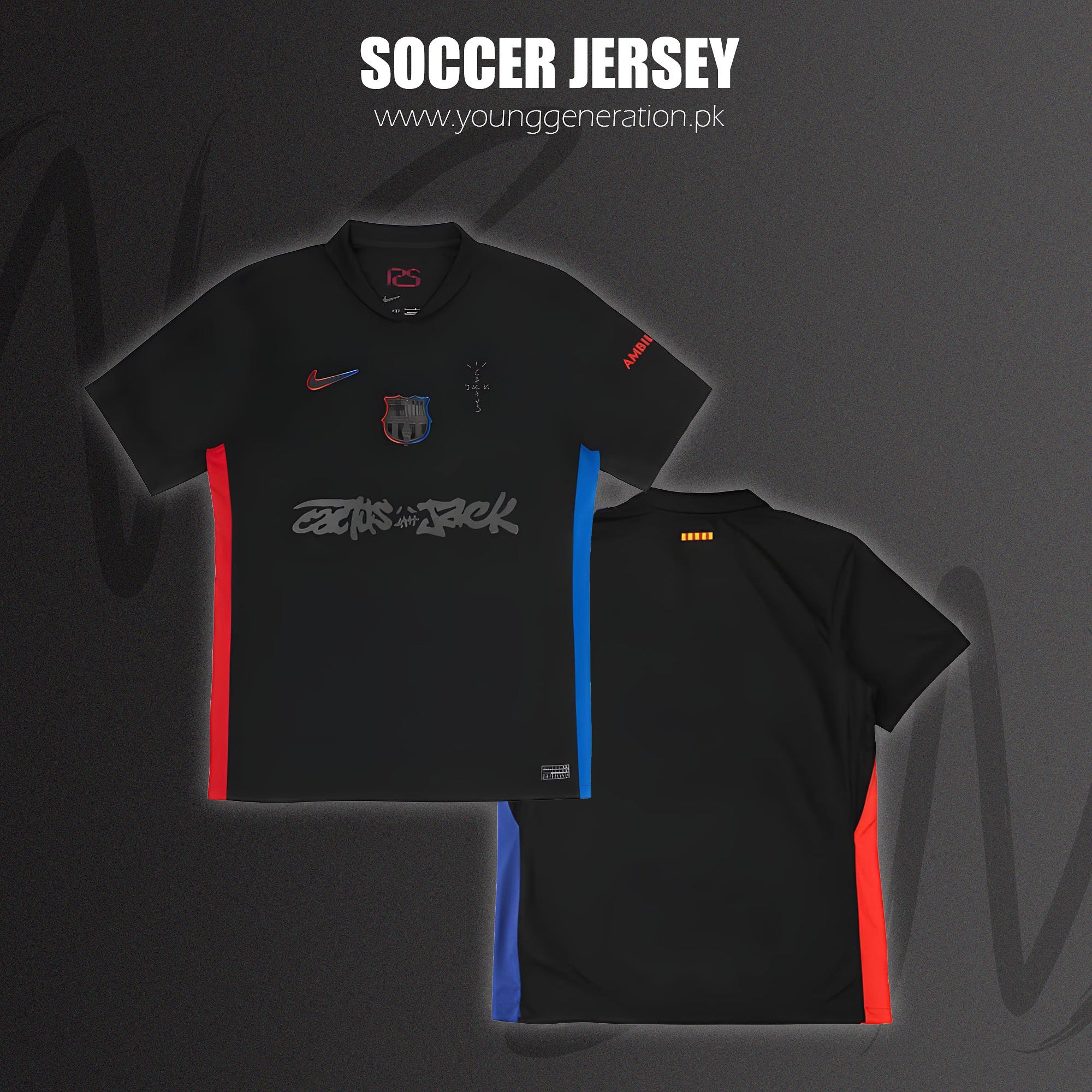 CACTUS JACK BARCA LIMITED JERSEY