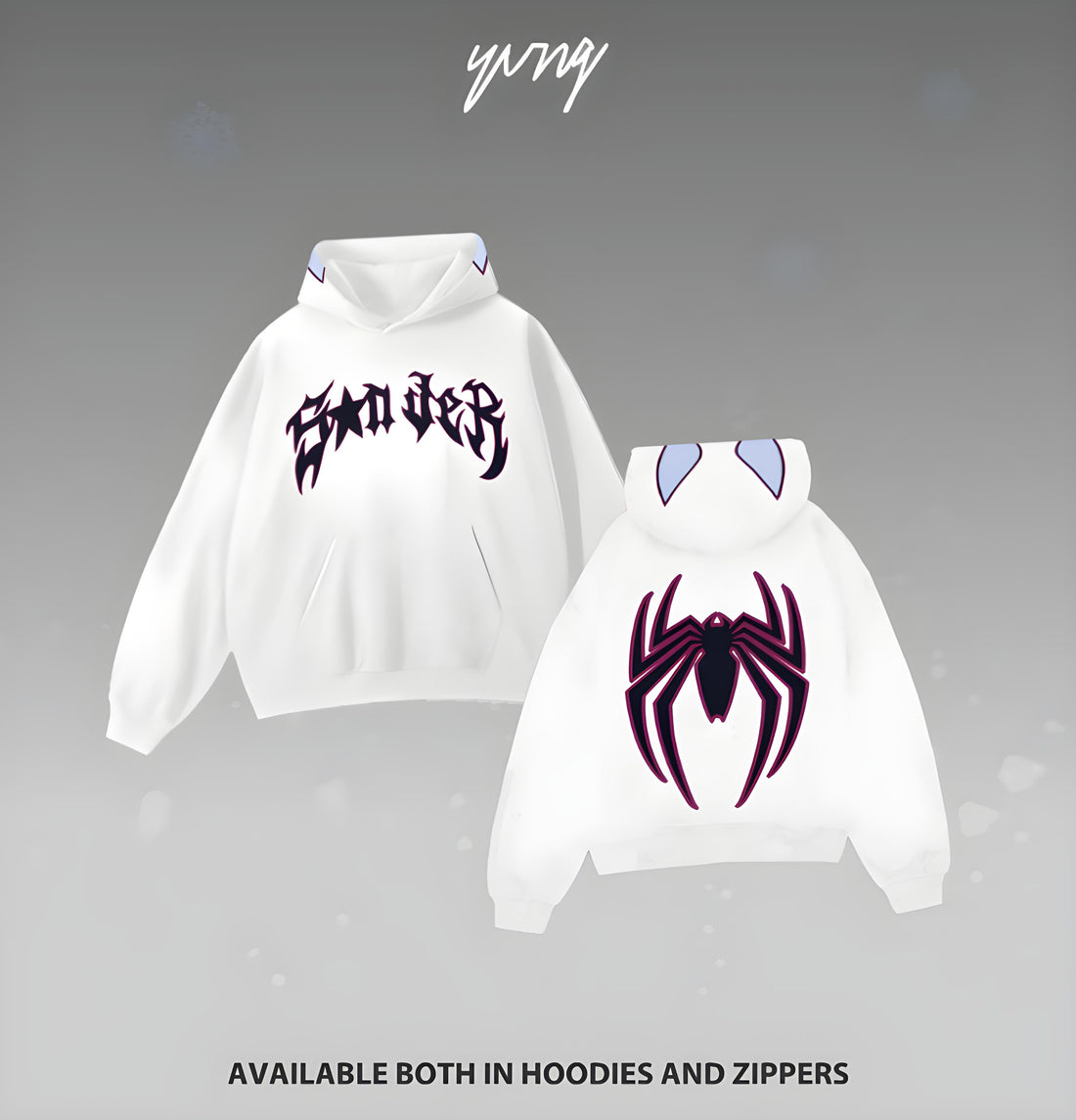 YVNG SPECIAL SPIDY REGULAR FT HOODIE