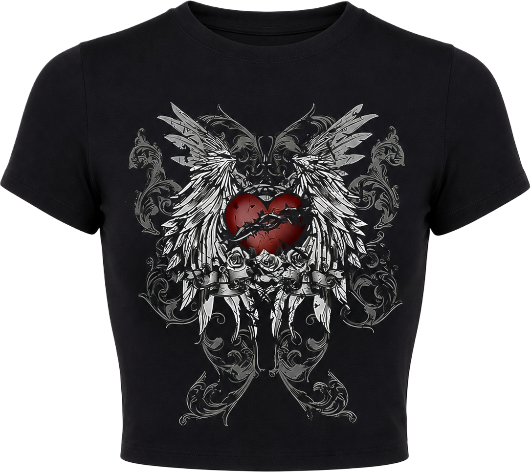 Shattered Love baby tee