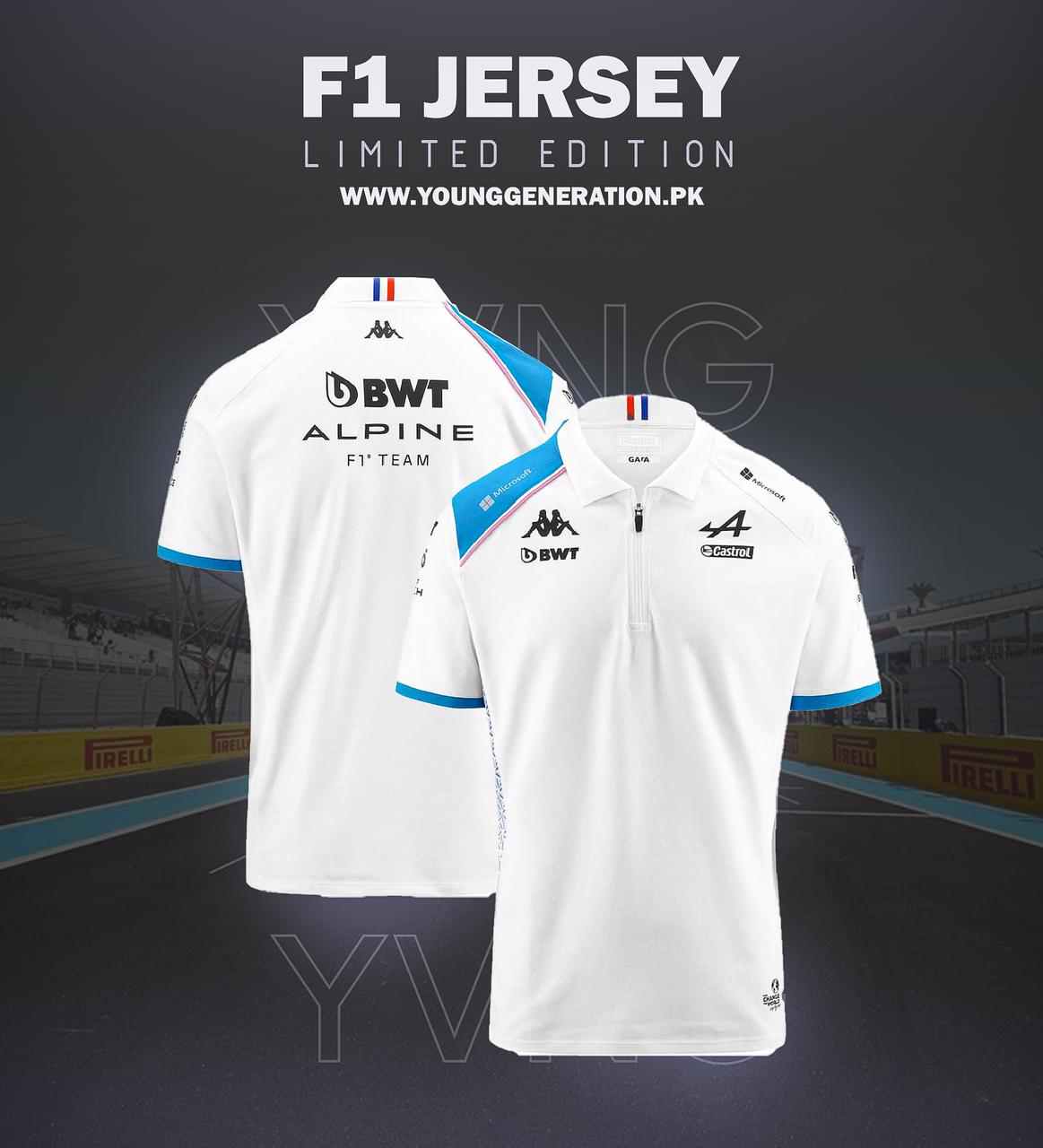 F1 JERSEY WHITE - 2