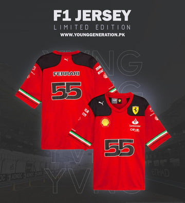 F1 JERSEY RED - 2