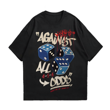 AGAINST ALL ODDS OVERSIZE & DROP SHOULDER T-SHIRT