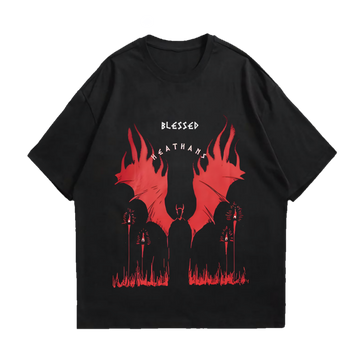 DEVIL OVERSIZE & DROP SHOULDER T-SHIRT