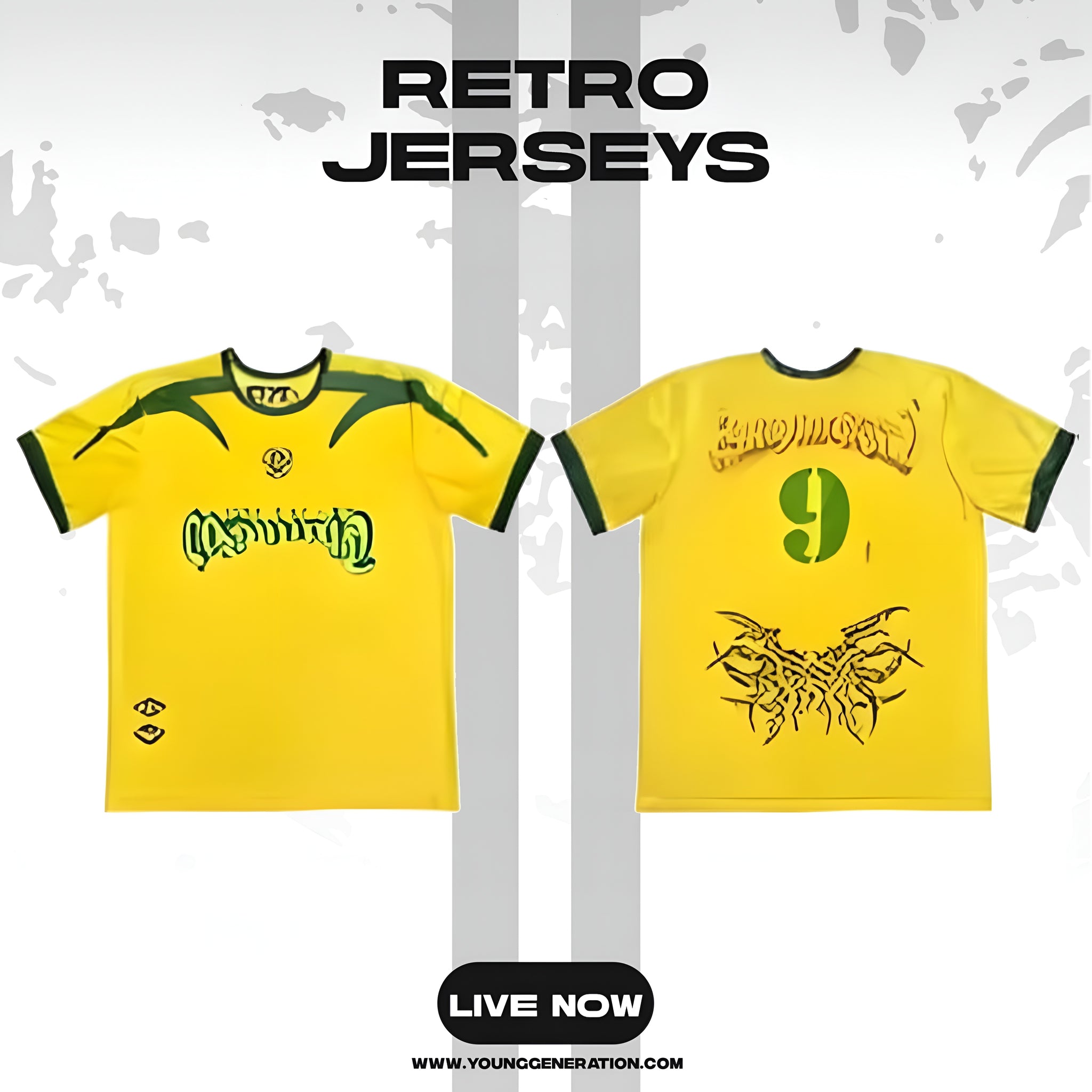 TRAVIS SCOTT BRAZIL SOCCER JERSEY