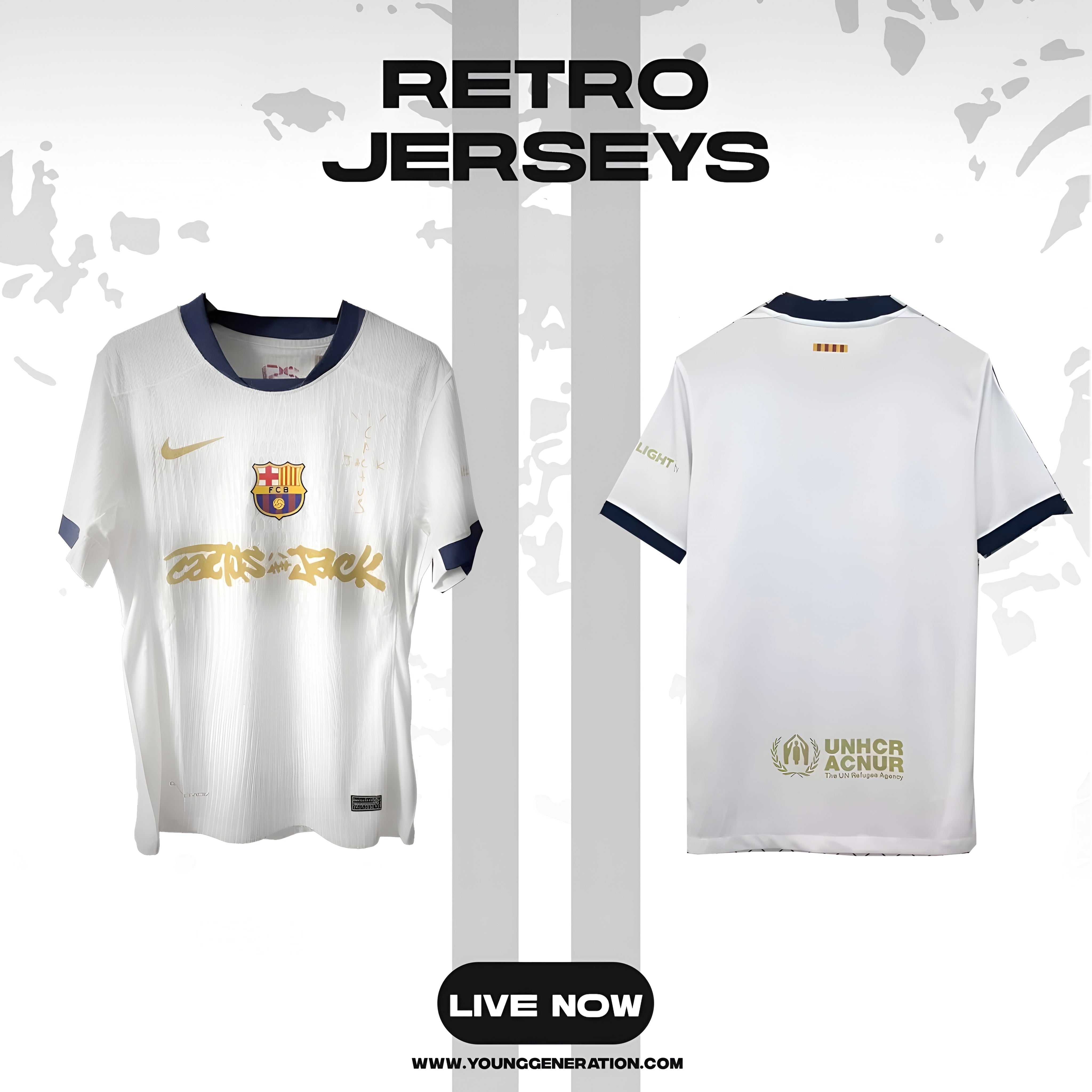 TRAVIS SCOTT JAPAN SPECIAL SOCCER JERSEY