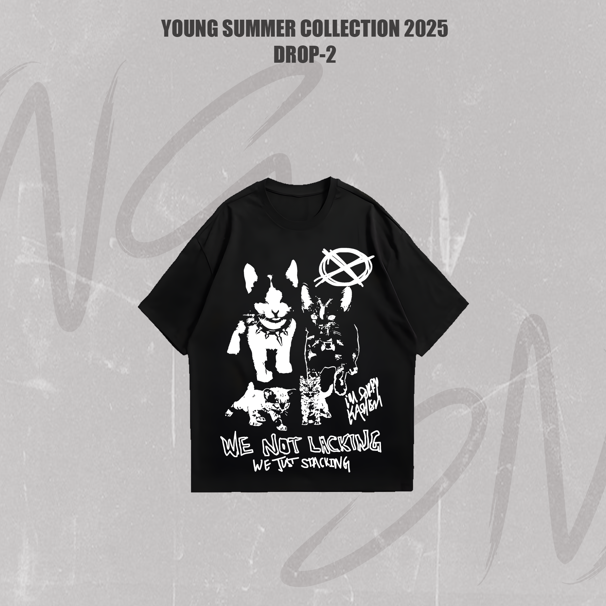 ANARCHY PAWS T-SHIRT