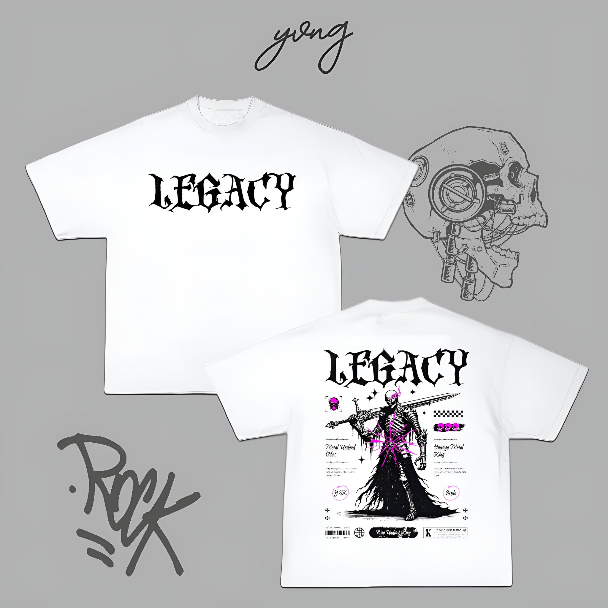 LEGACY OVERSIZE & DROP SHOULDER T-SHIRT