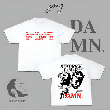 KENDRICK LAMAR OVERSIZE & DROP SHOULDER T-SHIRT