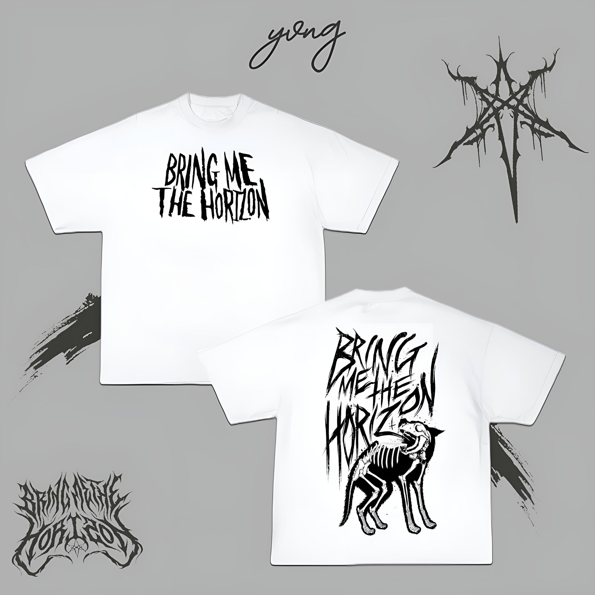 BRING ME THE HORIZON OVERSIZE & DROP SHOULDER T-SHIRT