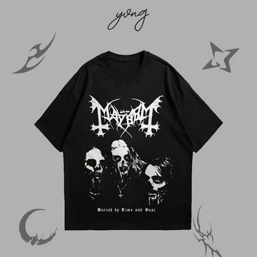 BURIED BY TIME OVERSIZE & DROP SHOULDER T-SHIRT DAILY SPECIAL